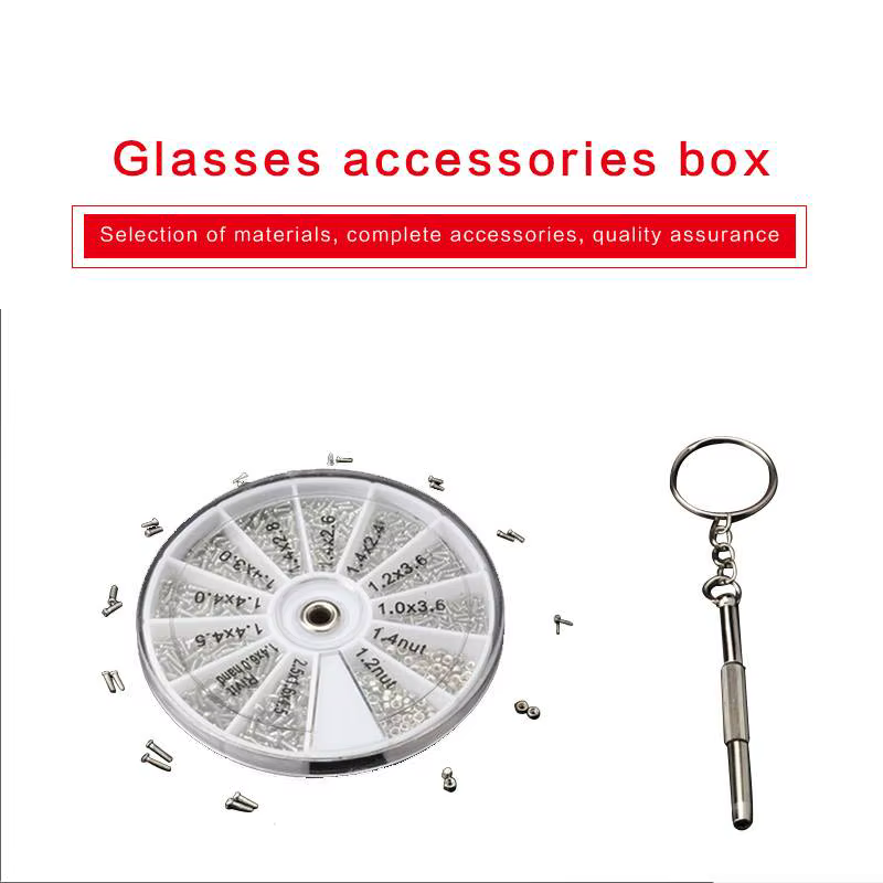 Kit d'assortiment d'écrous et de petites vis, 12 types de vis M1 M1.2 M1.4 M1.6 pour montres, outils
