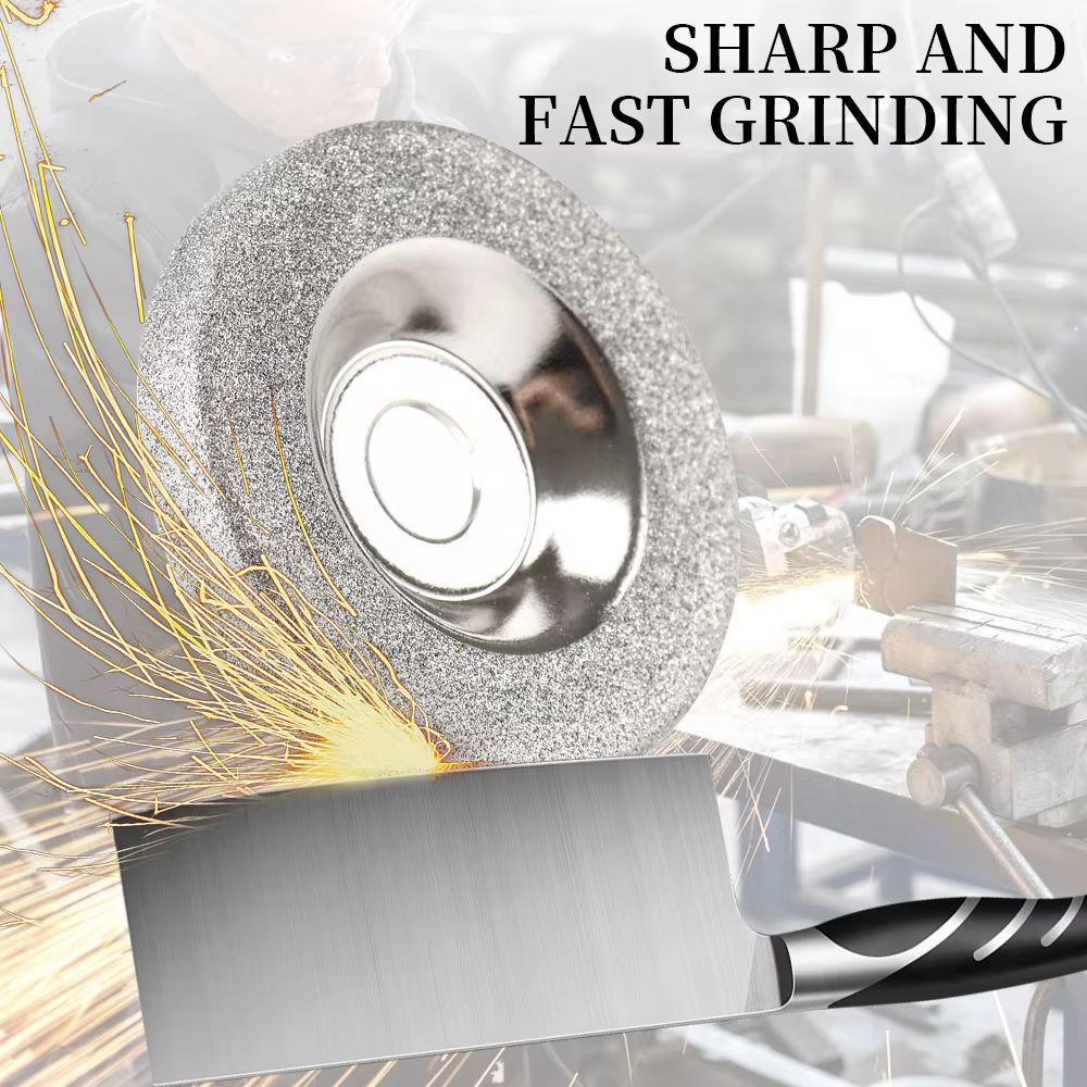50mm diamant meule tasse 2 "émery fraise pour rectifieuse accessoires outil de meulage rotatif grain