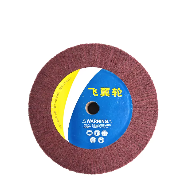 Roue de polissage pour vadrouille Scotch Brit, 150/200/250mm, brosse à lamelles Non tissée, disque e