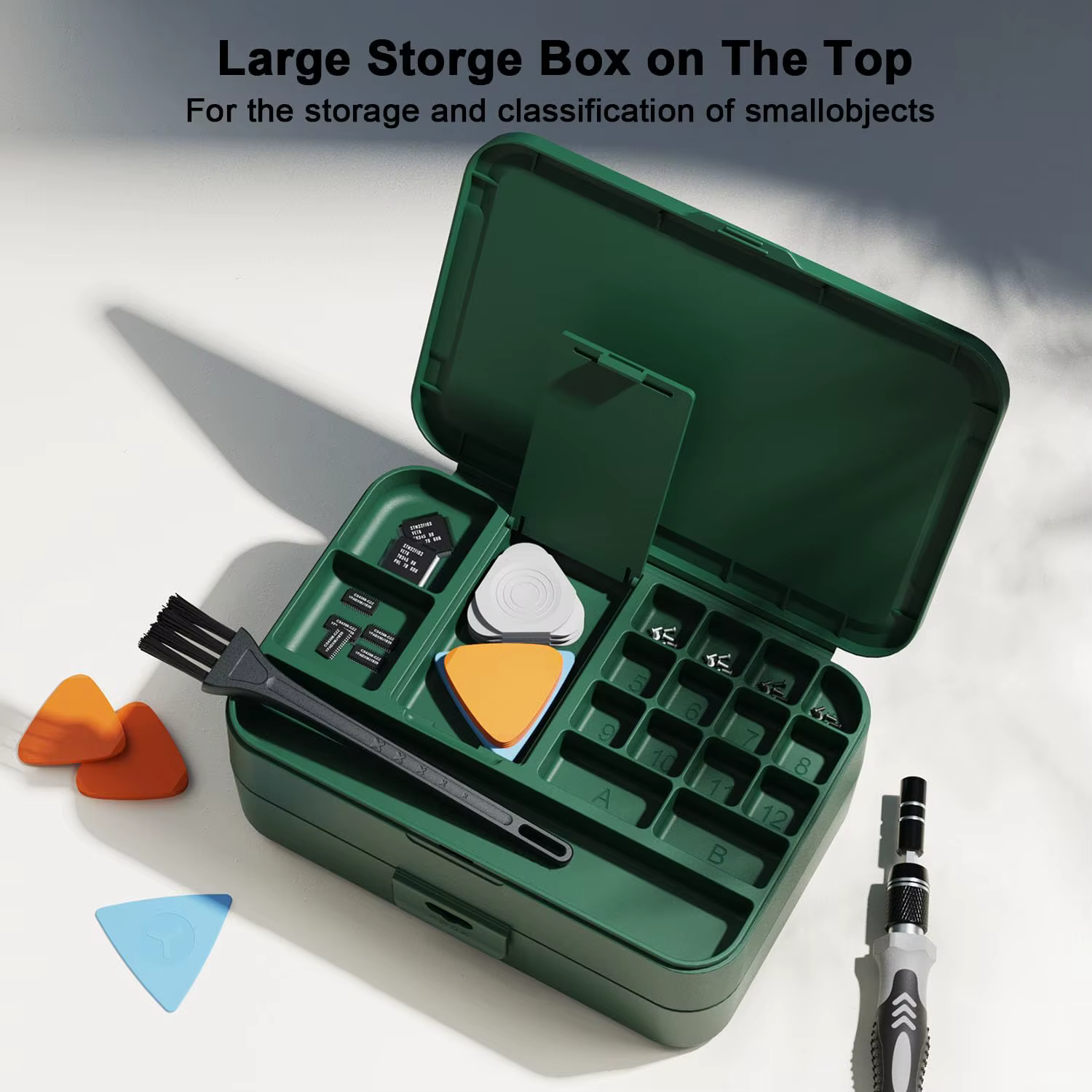 Jeu de tournevis de précision 132 en 1, tête de tournevis magnétique Phillips Torx avec boîte de ran