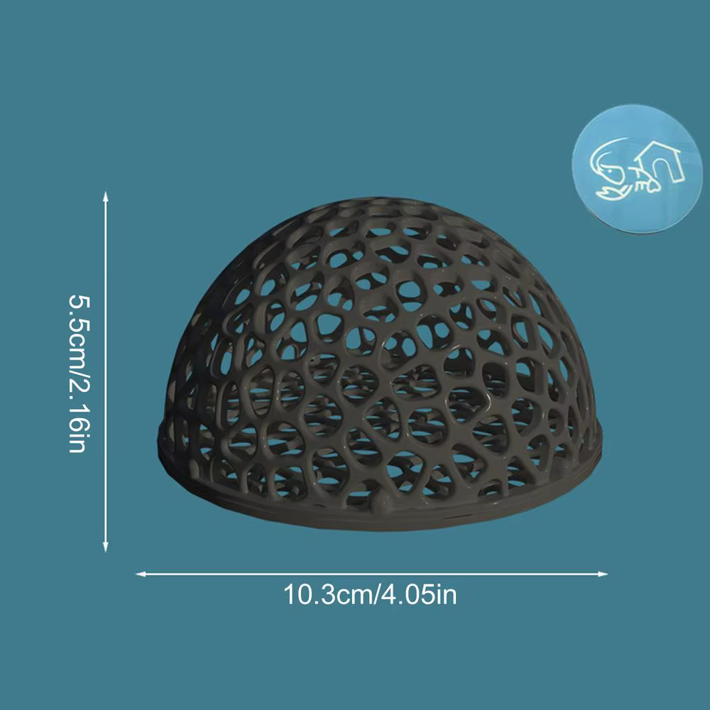 Grotte d'élevage de crevettes pour aquarium, lieu de cachette de crevettes, décoration d'aquarium, o