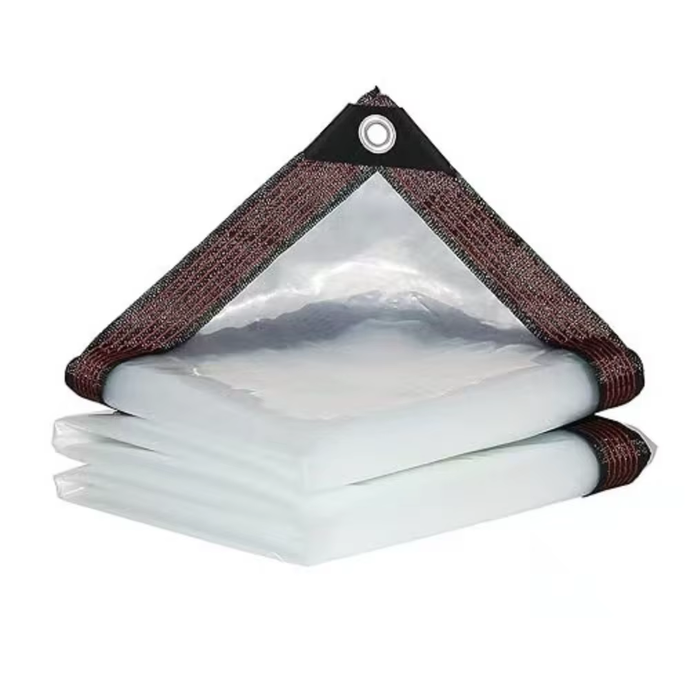 Bâche imperméable anti-neige, transparente, anti-poussière, résistante au vent, housse de pluie plia