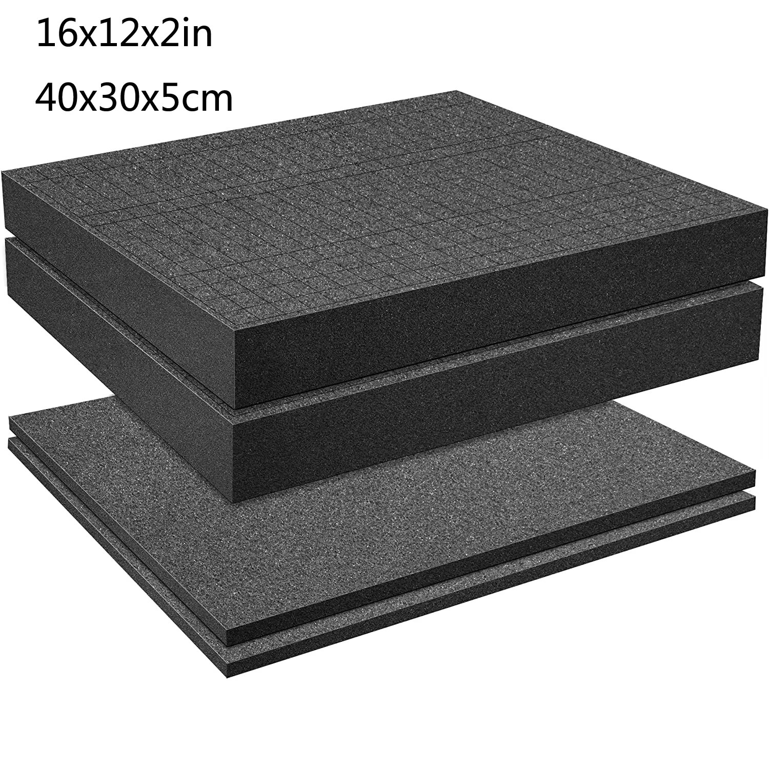 Insert en mousse de sélection, mousse de sélection et de déplage, feuille de pré-cube de déplumée av
