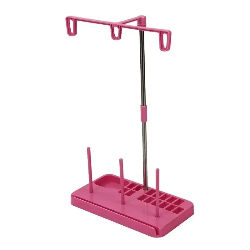 Support de fil à coudre à 3 bobines, pour Machine à coudre domestique, organisateur de fil, bobine, 