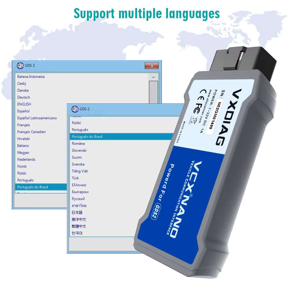 VXDIAG VCX NANO pour GM OPEL GDS2 2023.07 Tech2win V16.02.24 outil de Diagnostic Version USB Version