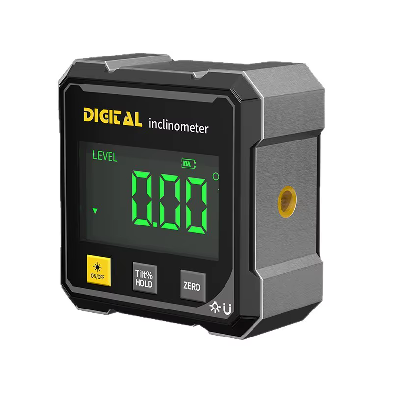 Inclinomètre Laser Double face domestique multifonctionnel, Absorption magnétique sur quatre côtés, 