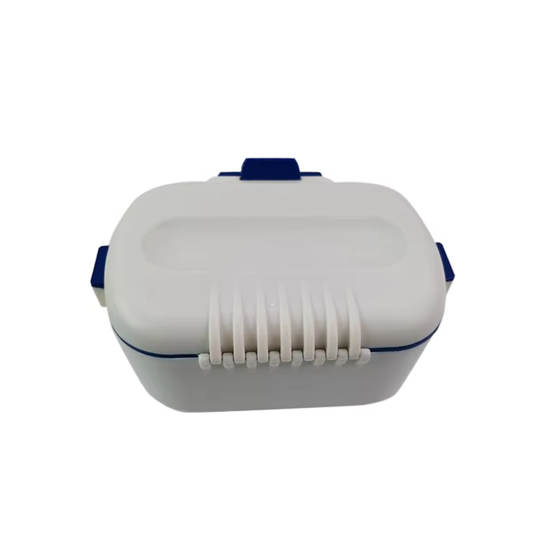 Boîte à appâts de pêche portable avec isolation, respirante et anti-humidité pour vers de terre viva