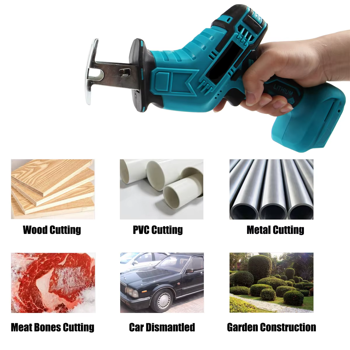Makita – scie alternative électrique Portable sans fil 21V, outil de coupe du métal et du bois à vit