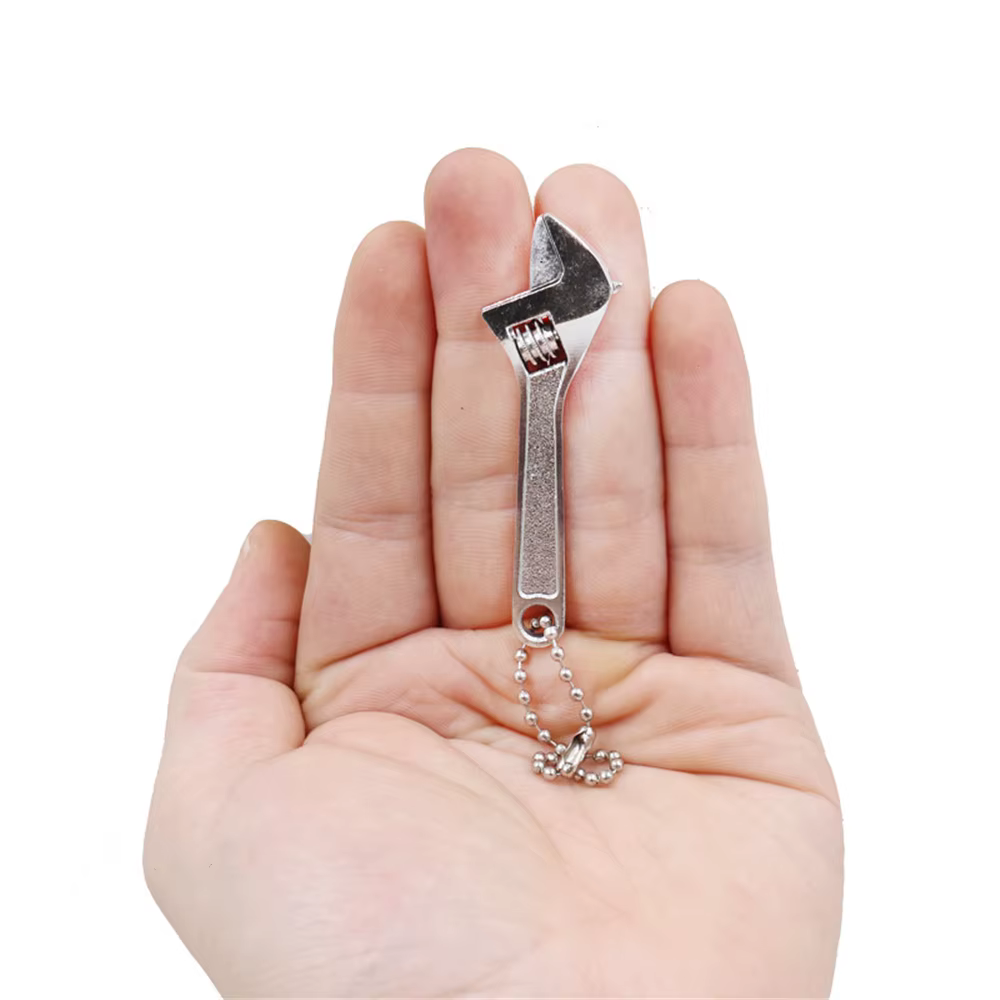 Clé singe en acier/2.5/4 pouces, Mini clé à extrémité ouverte, Mini clé de changement de vitesse, 1
