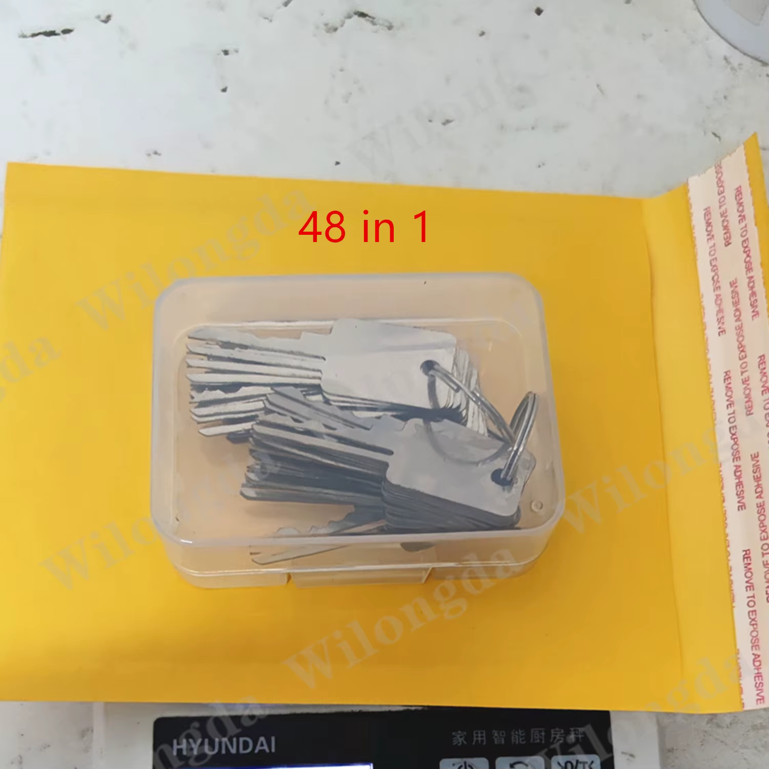 SOWOYOO Kit de serrurier 48 en 1 - Tête de taureau maître, rainure en S et serrures à un mot! Ensemb