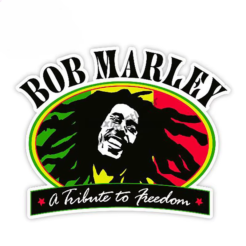 Autocollant jamaïcain One Love Coussins Reggae Rastafari Bob Marley, autocollant de carte de sensati