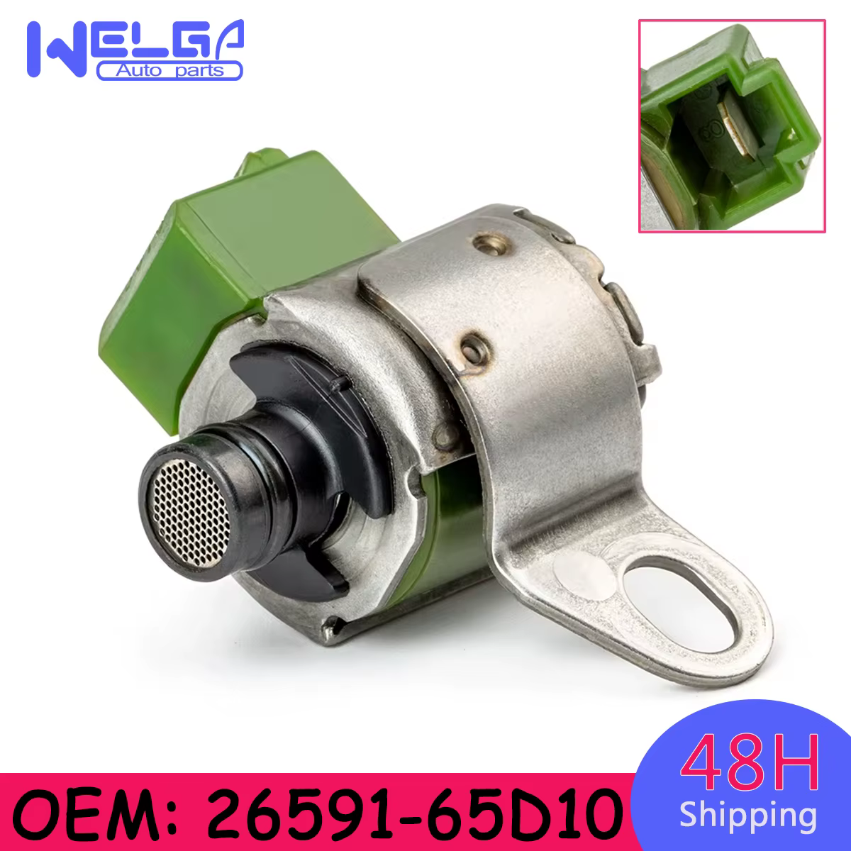 Électrovanne de Transmission de voiture, boîte de vitesses 26591-65D10 26591 65D10, remplacement pou