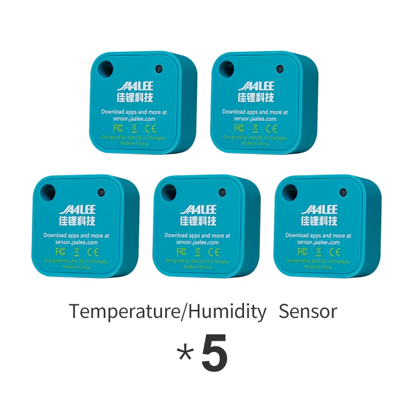 Thermomètre/hygromètre sans fil pour iPhone/Android, Bluetooth, capteur de température et d'humidité