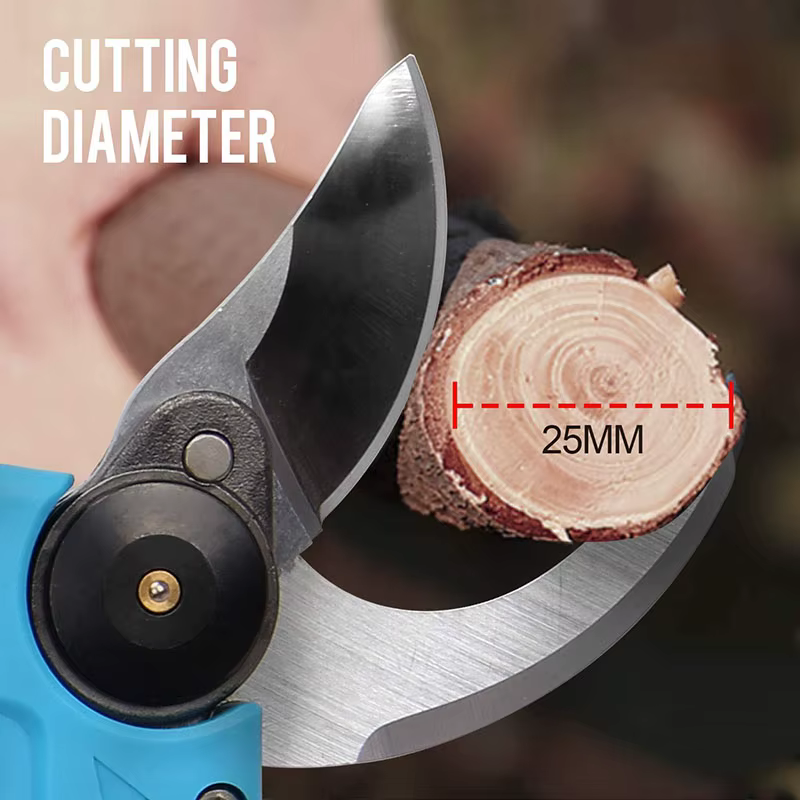 25mm SK5 alliage acier titane or diamant lame de coupe électrique sécateur lames sans fil sécateur p