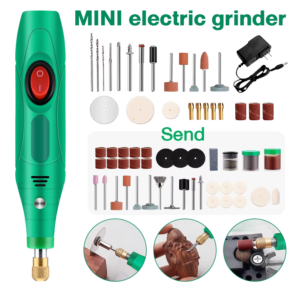 110-240V Mini perceuse polissage graveur stylo broyeur électrique outil rotatif rectifieuse Miniatur