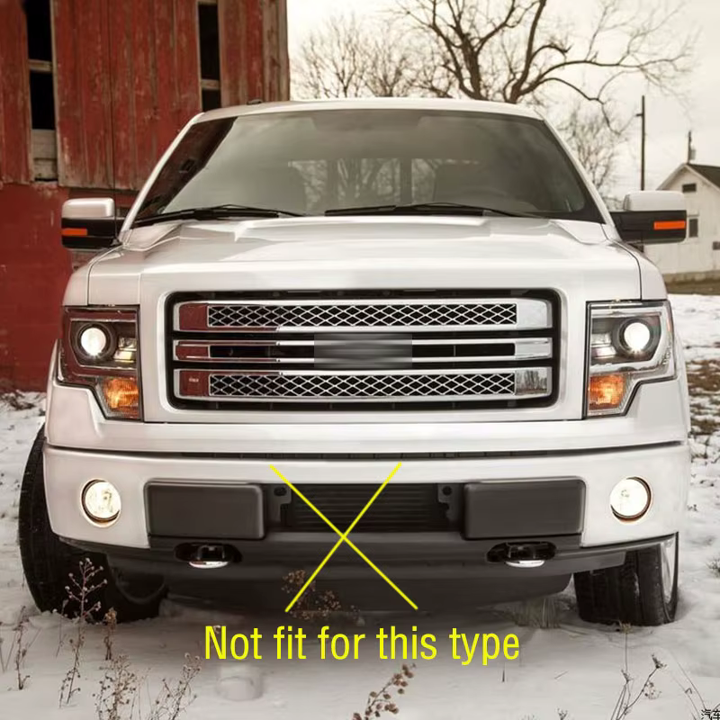 Pour Ford F-150 F150 SVT Raptor 2009 2010 2011 2012 2013 2014 Voiture Avant betérieur Pare-chocs Tro