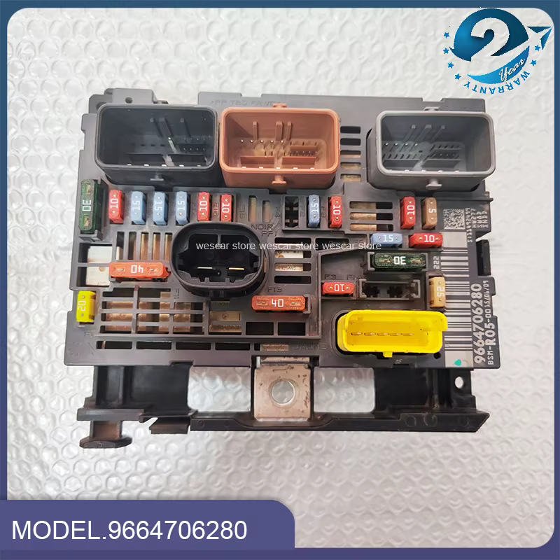 Boîte à fusibles de moteur d'origine, pour Peugeot 307 308 408 807 Expert Partner (B9) Citroen 6500F