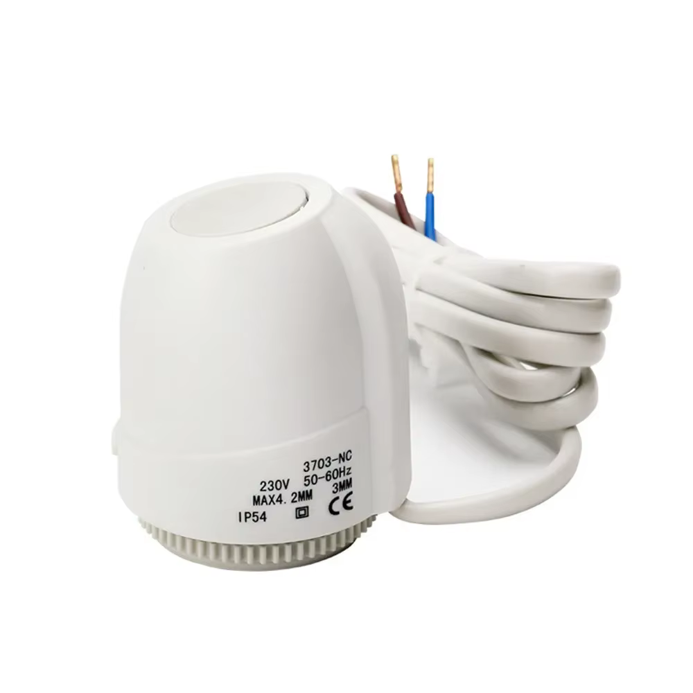 Vanne de chauffage au sol NC/NO AC24V 110V 220V, collecteur d'actionneur thermique électrique pour T