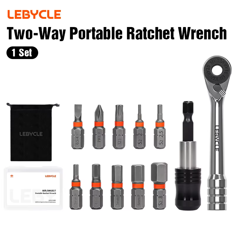 LEBYCLE clé à cliquet outil vélo clé à cliquet Portable vélo clé Allen clé dynamométrique clé à cliq
