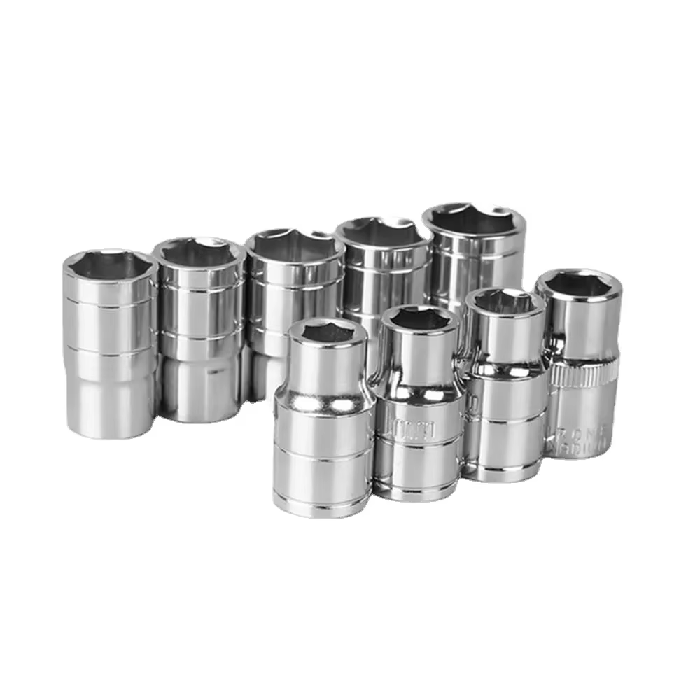 Jeu de douilles hexagonales, 8mm-34mm, 1/2 ", adaptateur de douille, têtes de manchon, cliquet