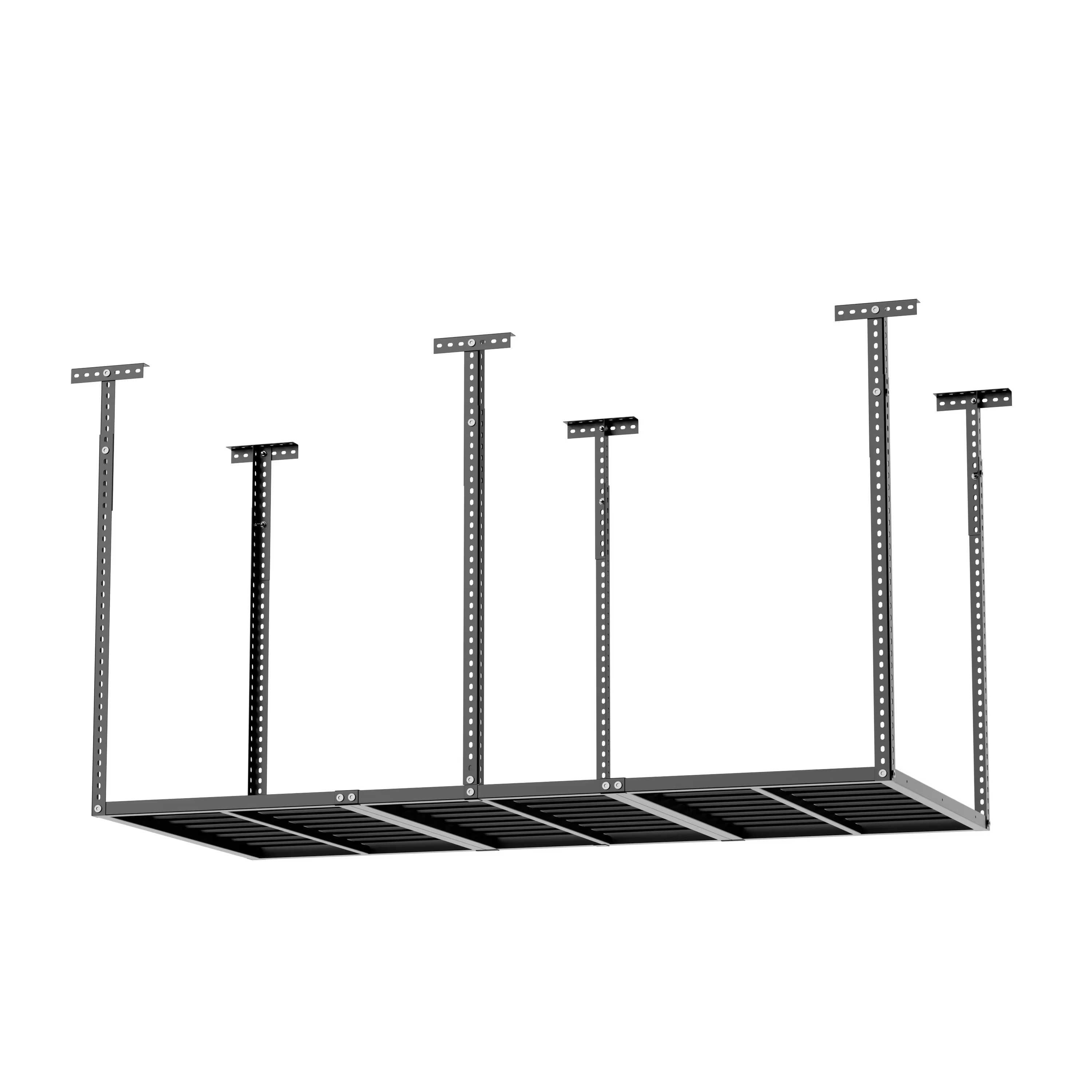 Pour support de rangement de garage aérien 3x6, supports de rangement montés au plafond réglables et