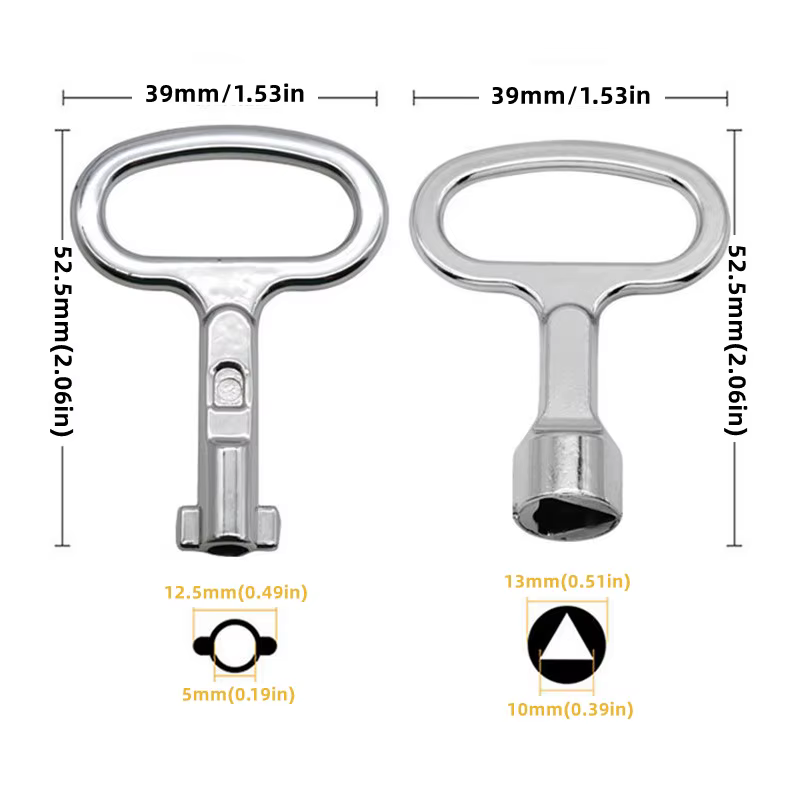Clé de Valve de boîte de Distribution pour clé à fente triangulaire universelle, clé dynamométrique,