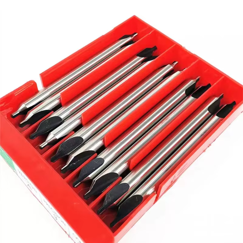 Foret central A étendu de 100mm W6542 HSS pour le traitement des métaux, perçage central, positionne