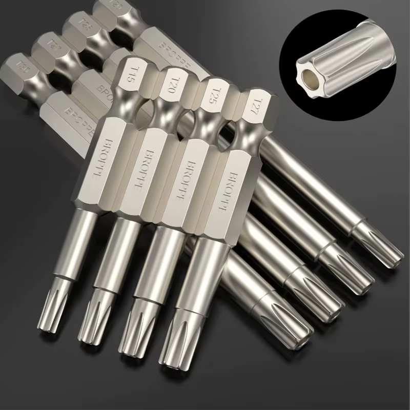 Jeu d'embouts de sécurité, tournevis inviolable, foret, embouts de tournevis magnétiques Torx à tête