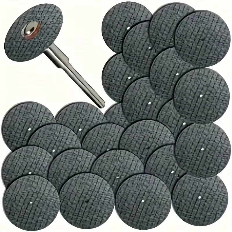 Disque à tronçonner converasif avec mandrins, meules pour accessoires, coupe du métal, outil lointai
