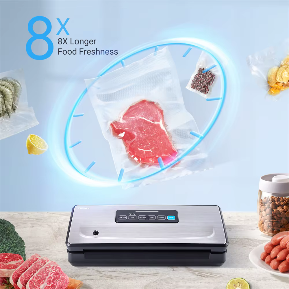 INKBIRD INK-VS02 Machine d'emballage de scelleur sous Vide pour le stockage des aliments emballeur a