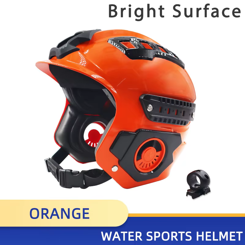 Casque de sauvetage aquatique extérieur antichoc avec ventilation respirante, circonférence de tête 