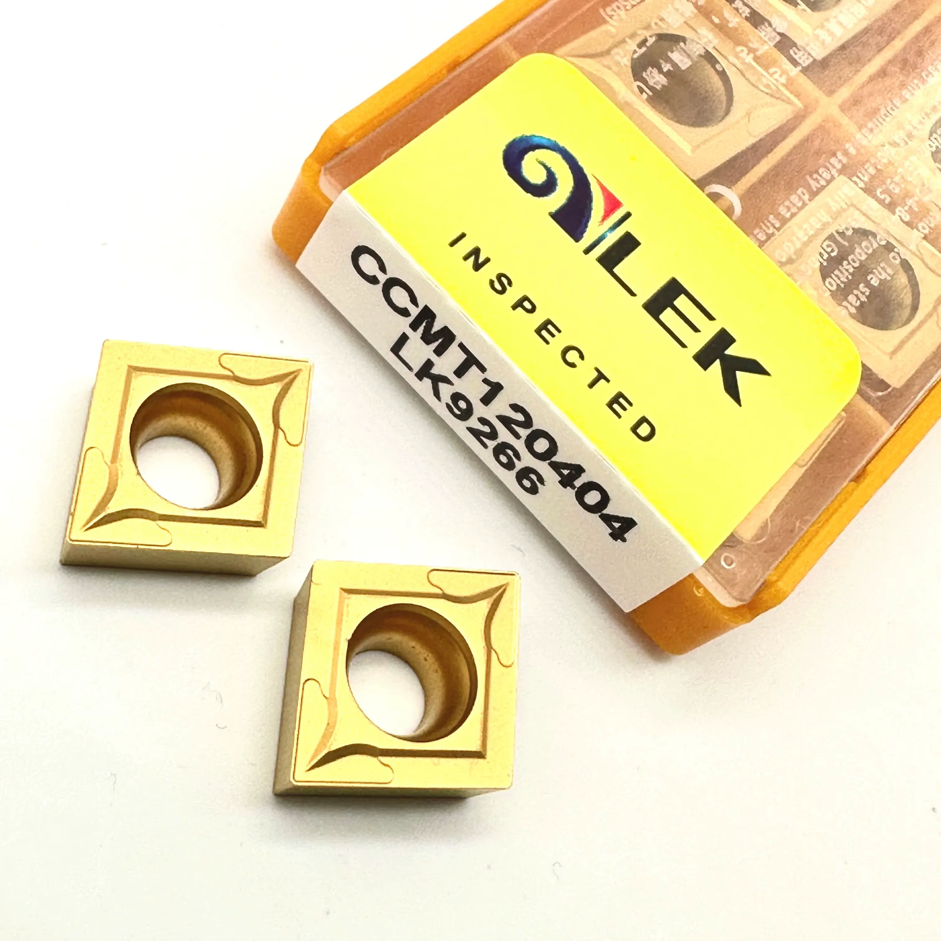 Plaquettes de tournage interne en carbure CCMT060204 CCMT09T304 CCMT120404 – Outil de tournage CNC d