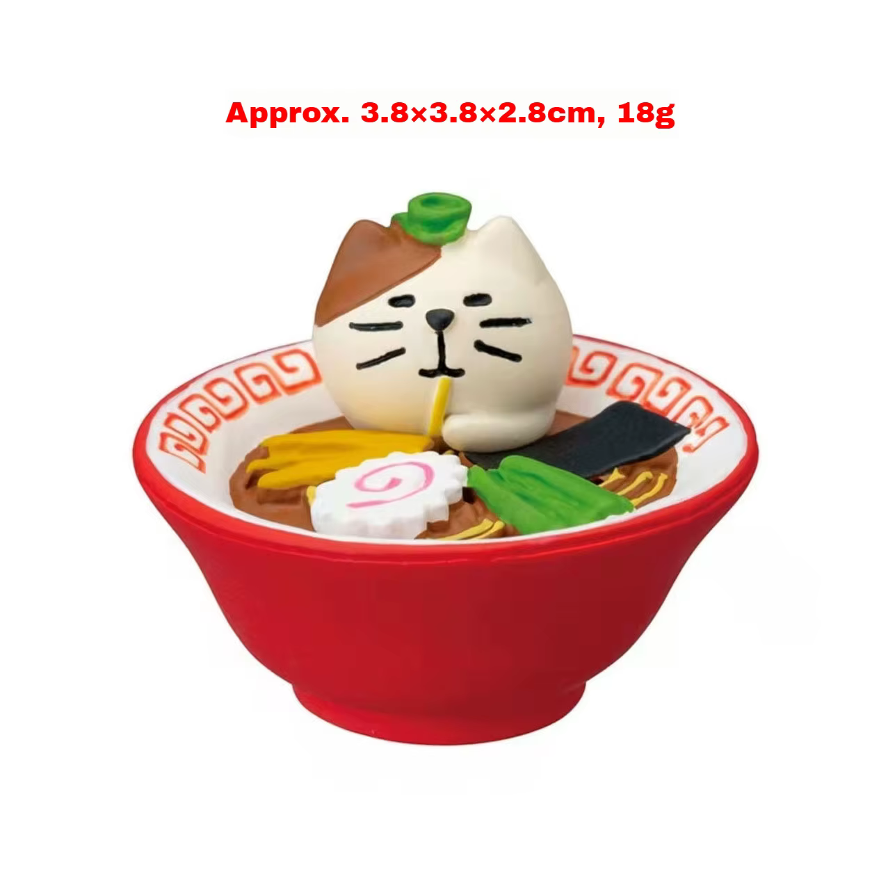 Figurine de chat Chun-Li, miniatures de nouilles Zakka Panda Chef, jouet de décoration de bureau et 