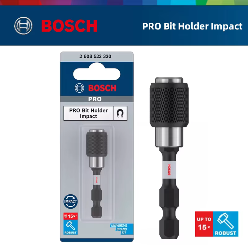 Bosch PRO porte-embout Impact PRO série professionnelle pince de forage à percussion changement rapi