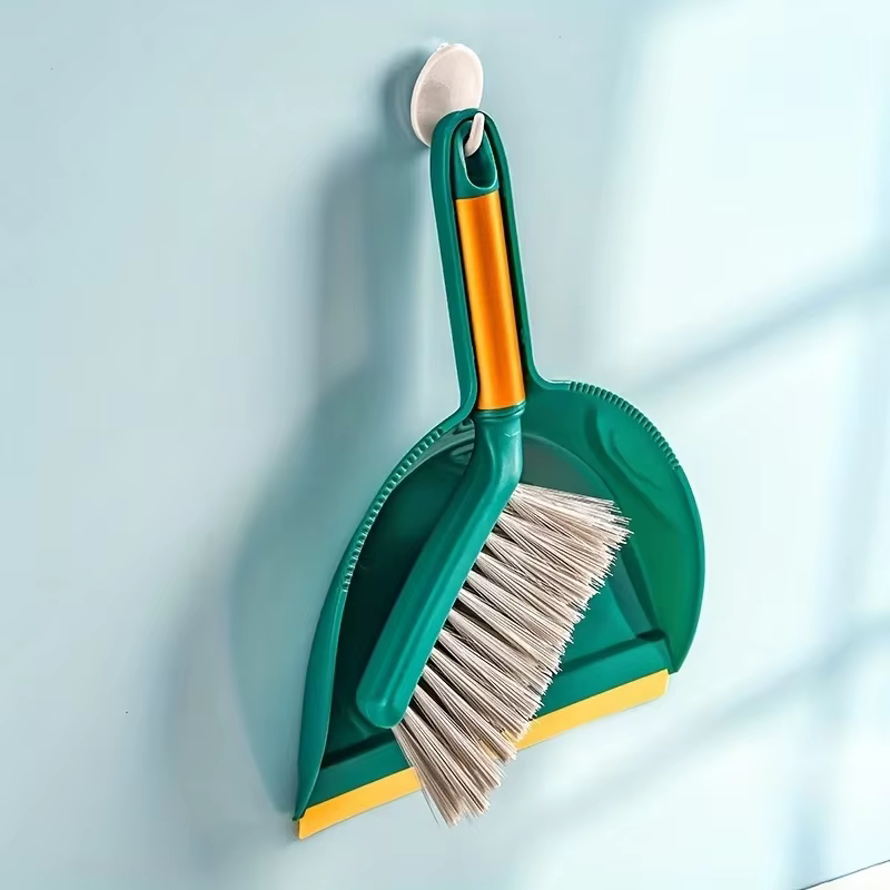 1 jeu de balais de bureau, balais compacts, adaptés aux brosses à pelle en plastique durables domest