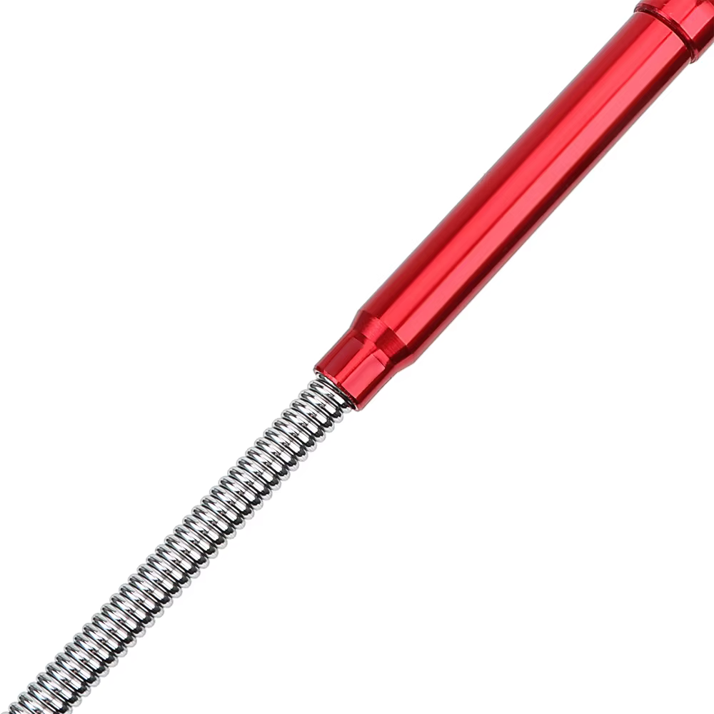 Outil de ramassage Flexible, aimant magnétique à longue poignée à ressort + 4 griffes + lumière LED,