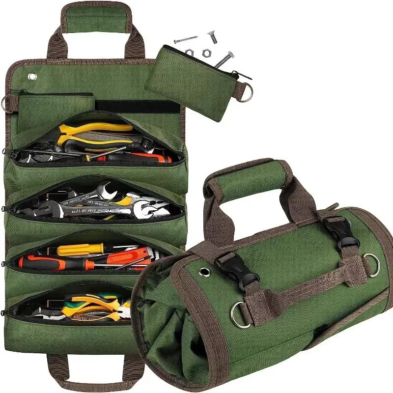 Sac à outils polyvalent de haute qualité, pochette professionnelle multi-poches pour outils matériel