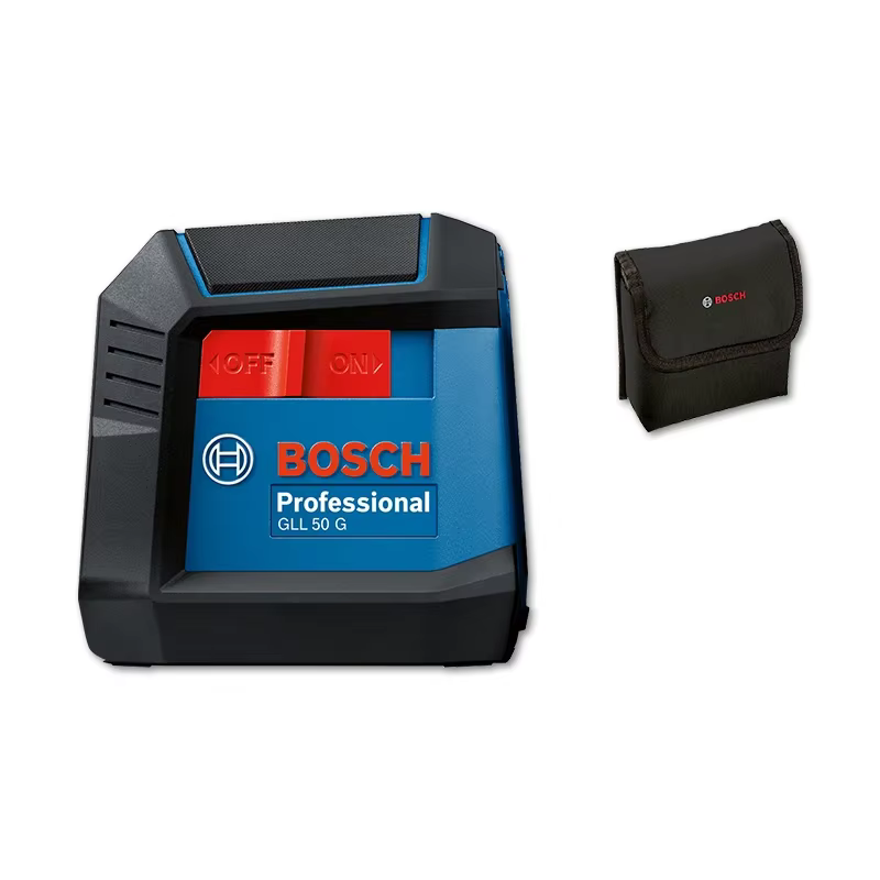 Bosch GLL 50 G vert 2 lignes niveau Laser 15M haute précision outils de mesure de niveau Laser crois
