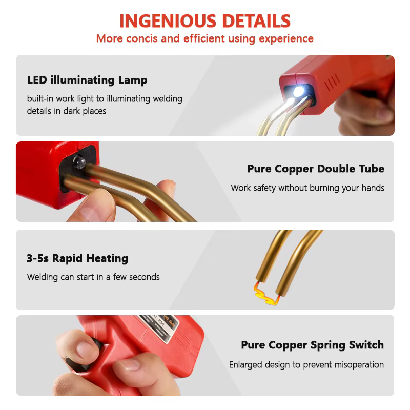 Soudeurs en plastique pratiques 50W, outils de Garage, agrafeuses à chaud, Machine de réparation d'a