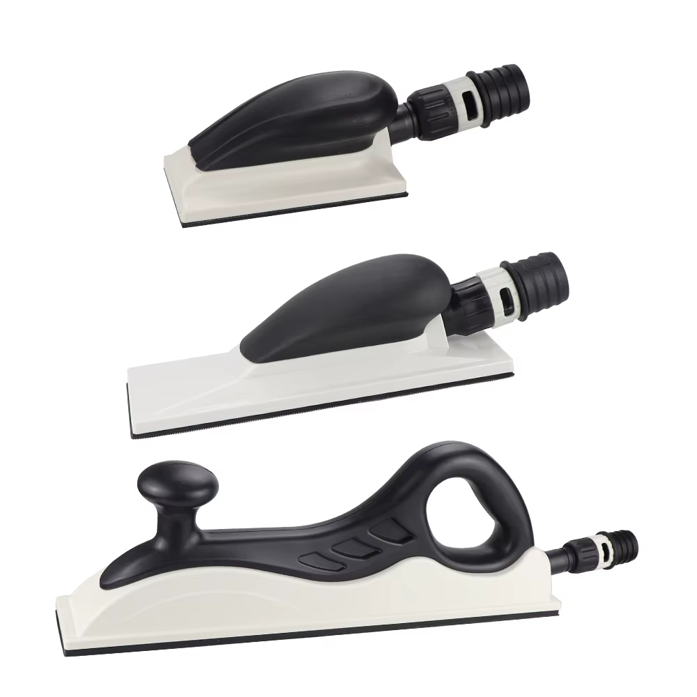 HIFESON bloc de ponçage manuel Extraction de poussière support de papier de verre manuel tampon de p