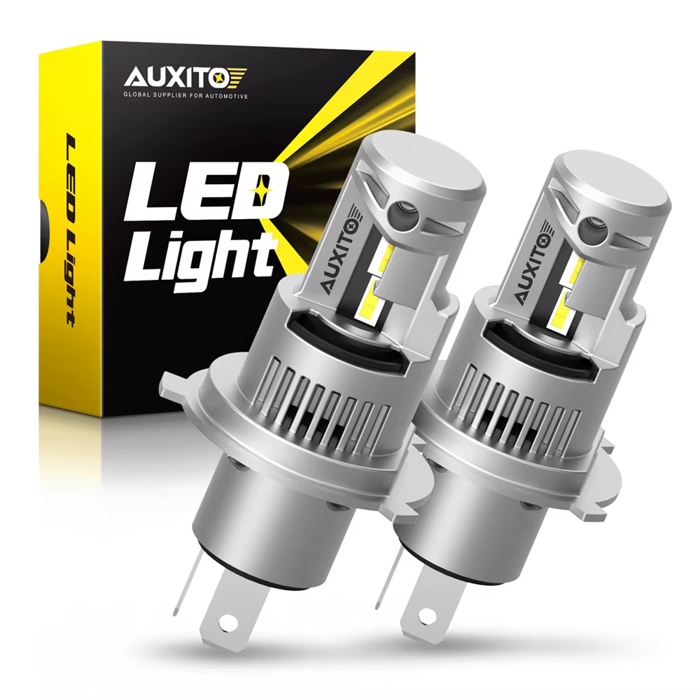 AUXITO 2 pièces 20000LM H4 9003 ampoules de phares LED Canbus sans erreur H4 HB2 LED faisceau Hi/Lo 