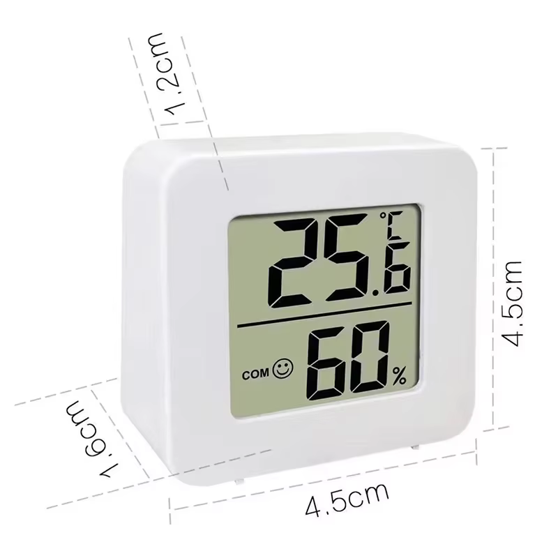 Thermomètre et hygromètre numérique LCD, compteur électronique de température et d'humidité, jauge d