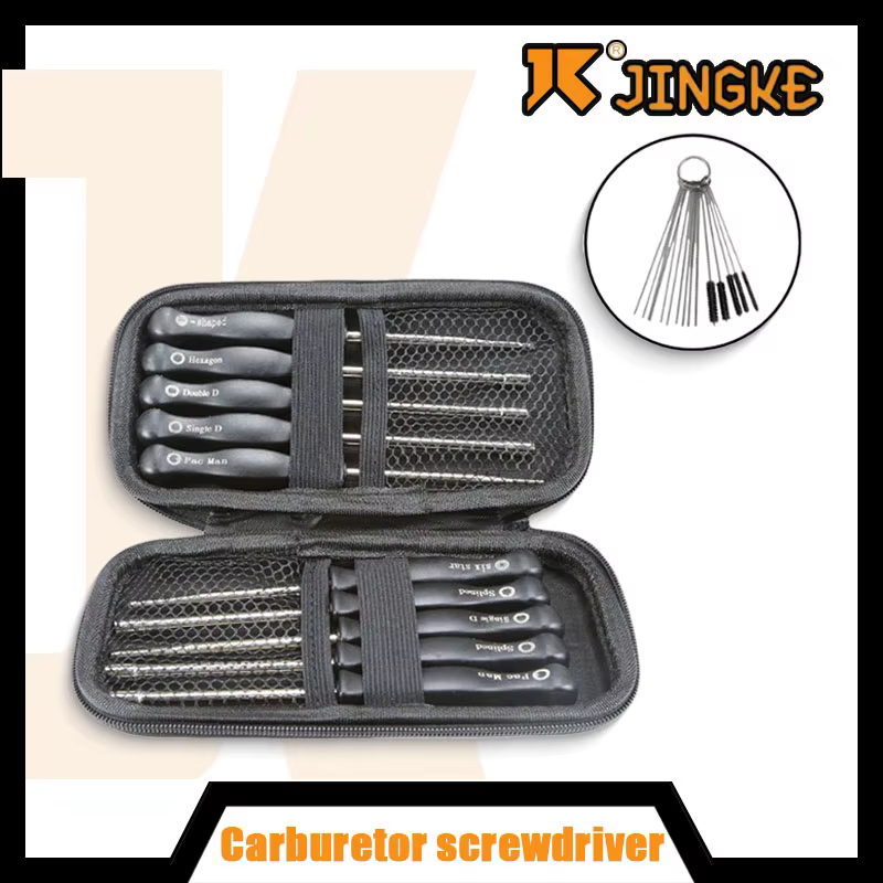 Outils de réglage du carburateur 10 pièces pour tronçonneuse, jeu de tournevis de réglage multi-tête
