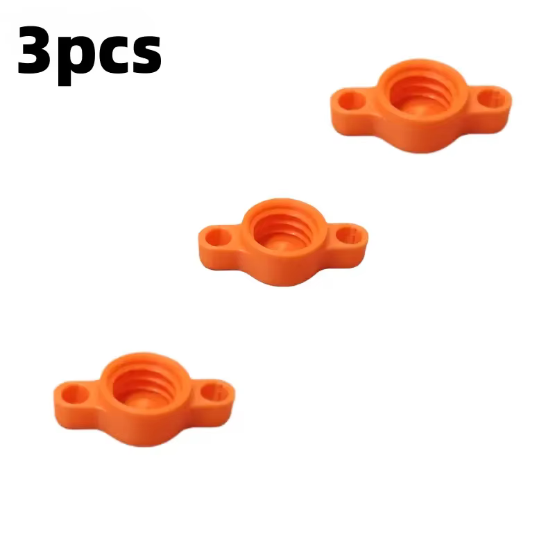 Bouchons de colle en verre Orange, bouchons d'étanchéité en plastique durables pour bouteilles de co