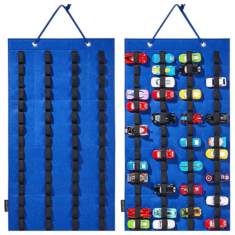 Hot Wheels – Organisateur de rangement mural, vitrine de voiture jouet de grande capacité pour boîte
