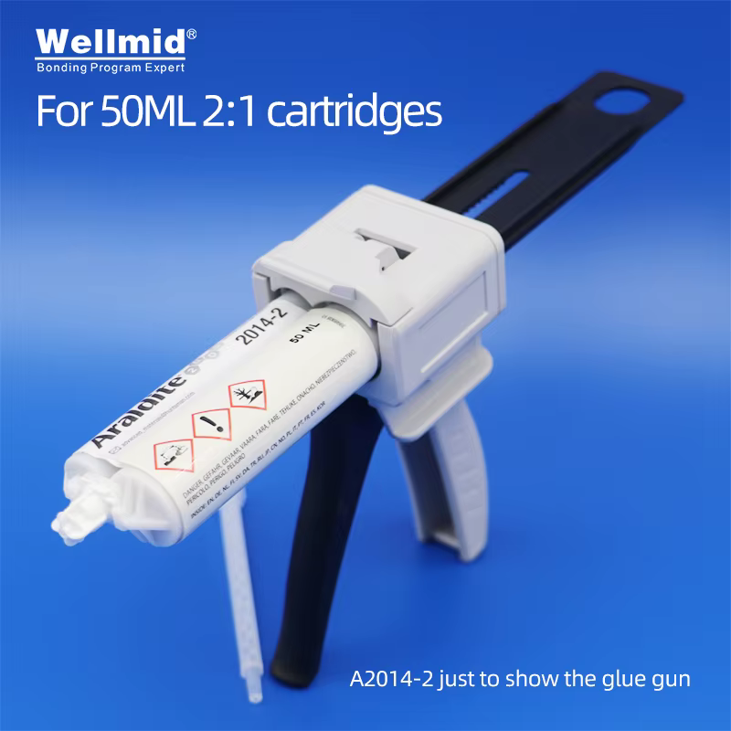 Cartouche adhésive époxy Araldite, pistolet AB 50ml, Kit de pistolet de distribution, mélange d'impr