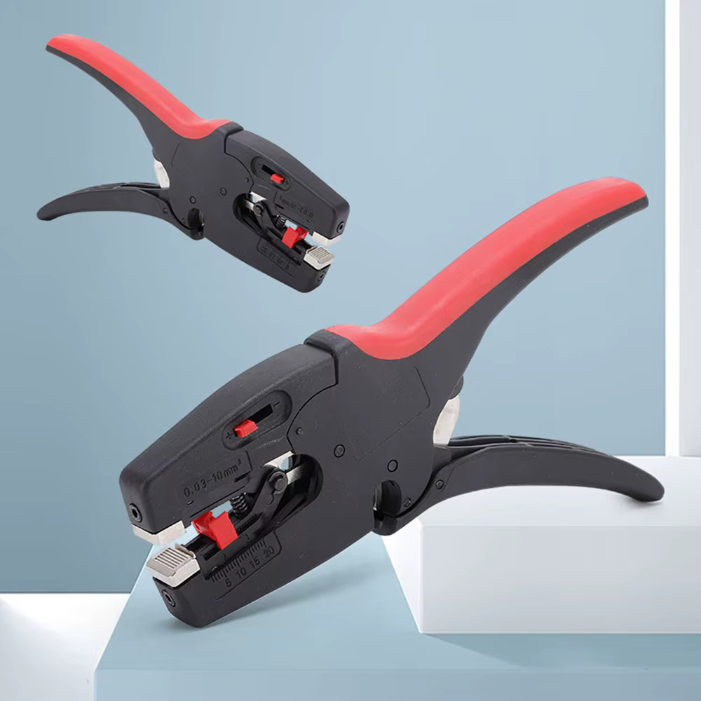 Pince à dénuder et coupe-fil automatique 2 en 1, outils robustes 0.03-10mm2/32-7AWG, Mini réparation
