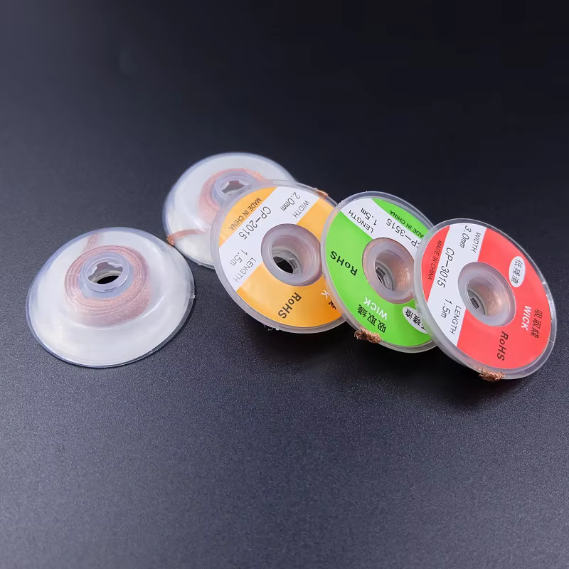 Dissouder ruban tressé cuivre soudage soudure soudure dissolvant 1/1.5/2/2.5/3/4mm fil à souder mèch