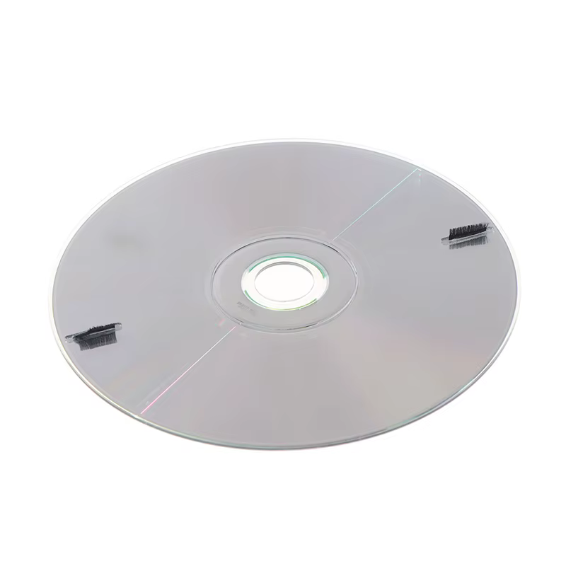 Nettoyeur d'objectif de lecteur DVD CD VCD, élimination de la poussière D343 livres fluides disque D