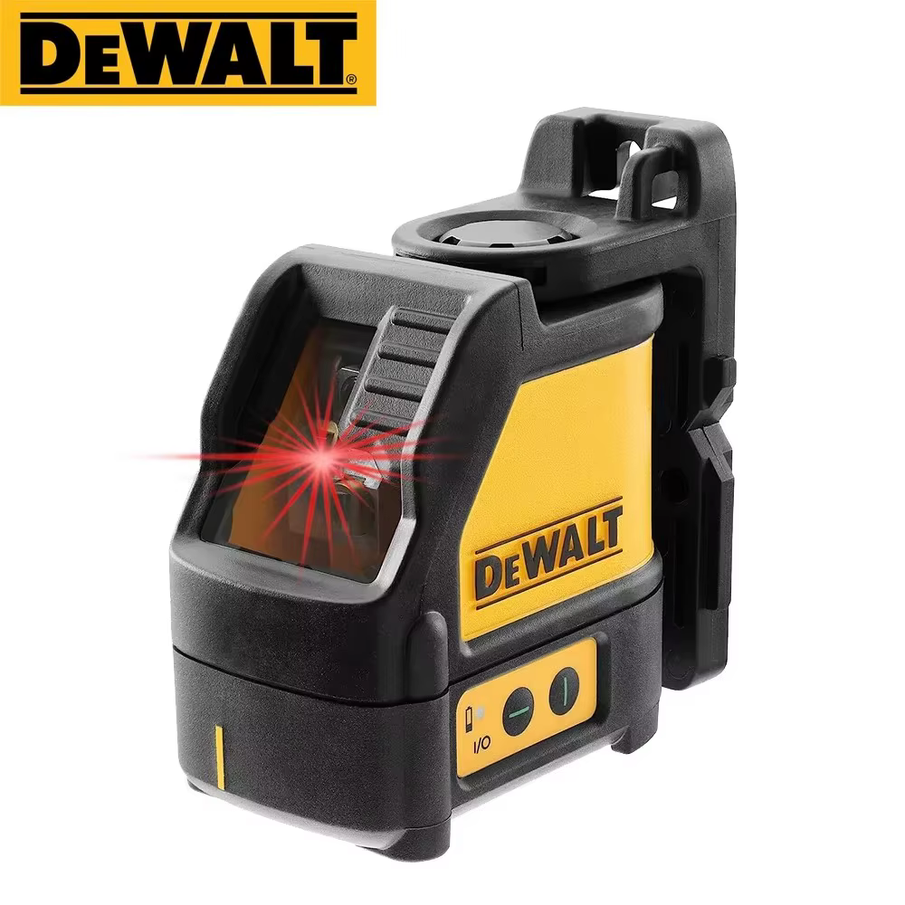 Niveau laser DEWALT 2 lignes DW088 50M, auto-nivelant, laser rouge, magnétique, outil de mesure inté